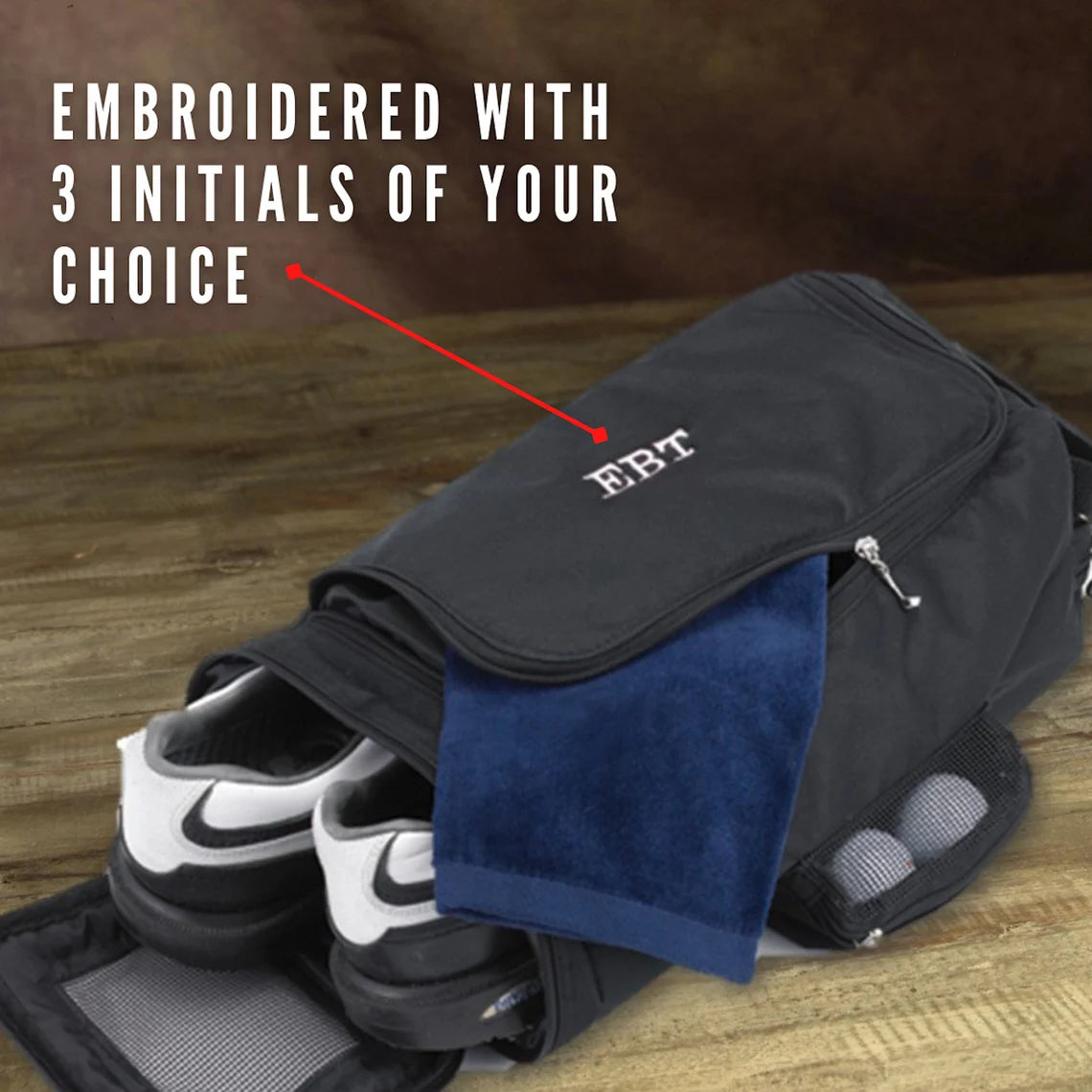 Personalized Golf Shoe Bag - PutterHead