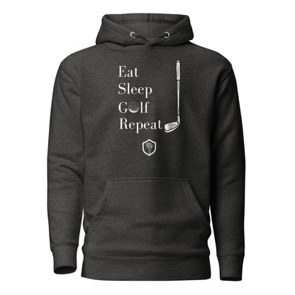 Eat, Sleep, Golf, Repeat Unisex Hoodie - PutterHead