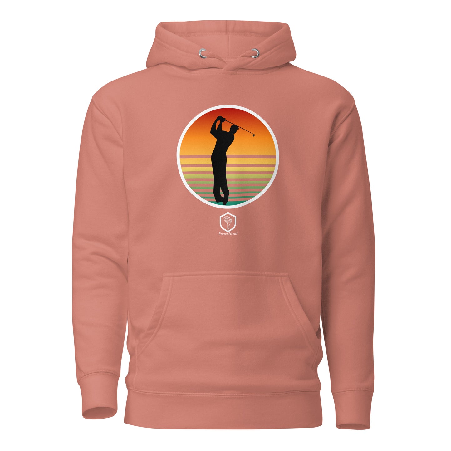 Sunset Golfer Unisex Hoodie - PutterHead