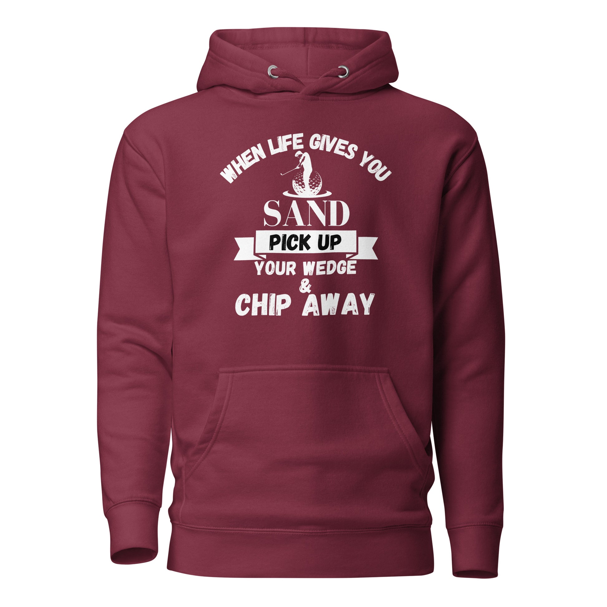 When Life Gives You Sand Unisex Hoodie - PutterHead